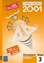 Okładka książki Matematyka GIM 2001 3 zadania w. 2011  WSiP