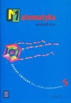 Okładka książki Matematyka SP wokół nas 5/1 ćw WSIP