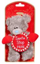 Okładka książki Me to You Miś na przyssawce Santa stop here