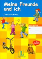 Okładka książki Meine Freunde und ich Deutsch fur Kinder z płytą CD