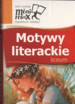 Okładka książki Minimax Motywy literackie Liceum