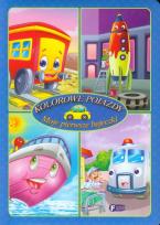 Okładka książki Moje pierwsze bajeczki. Kolorowe pojazdy