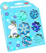 Opakowanie Muminkowe koraliki zestaw 2 - niebieski