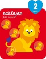 Okładka książki Naklejam dzikie zwierzęta 2 lata