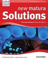 Okładka książki New Matura Solutions Pre-Intermediate Student's Book