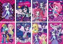 Okładka książki Notes A7 Equestria Girls (30szt) DERFORM