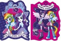 Okładka książki Notes kształtowy A6 Equestria G. (15szt) DERFORM