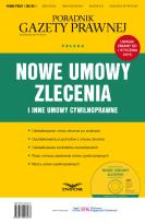 Opakowanie Nowe umowy zlecenia i inne umowy cywilnoprawne
