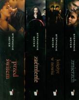Okładka książki Pakiet Cykl Zmierzchu 1-4 okładka filmowa