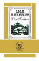 Okładka książki Pan Tadeusz