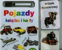 Okładka książki Pojazdy. Książka i karty ścieralne