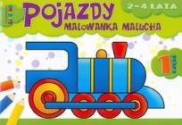 Okładka książki Pojazdy - malowanka malucha część 1 LITERKA