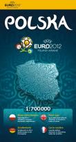 Opakowanie Polska 1:700 000 Euro 2012 papierowa mapa samochodowa