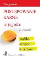 Okładka książki Postępowanie karne w pigułce