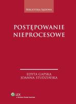 Okładka książki Postępowanie nieprocesowe