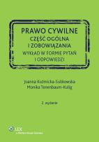 Okładka książki Prawo cywilne Część ogólna i zobowiązania