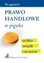 Okładka książki Prawo handlowe w pigułce