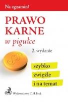Okładka książki Prawo karne w pigułce