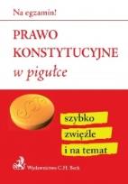 Okładka książki Prawo konstytucyjne w pigułce