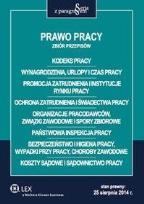 Okładka książki Prawo pracy Zbiór przepisów