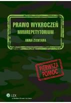 Okładka książki Prawo wykroczeń Minirepetytorium