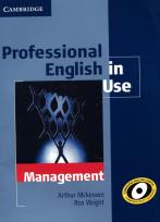 Okładka książki Professional English in Use Management +Answer