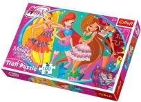 Okładka książki Puzzle 100 Przyjaciółki z Winx Club