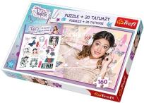 Okładka książki Puzzle 160 + Tatuaże Violetta