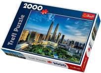 Okładka książki Puzzle 2000 Petronas Twin Towers TREFL