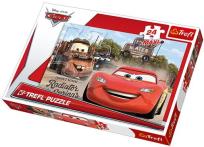 Okładka książki Puzzle 24 maxi Auta 2 TREFL