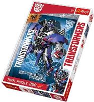 Okładka książki Puzzle 260 Optimus Prime. Transformers TREFL
