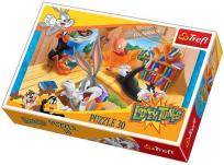 Okładka książki Puzzle 30 Królik Bugs Czytelnia TREFL