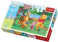 Okładka książki Puzzle 30 Kubuś i Przyjaciele Koło graniaste TREFL