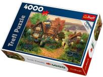Okładka książki Puzzle 4000 Marynarska przystań TREFL