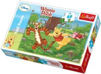 Okładka książki Puzzle 60 Kubuś i Przyjac. Tańce na polanie TREFL