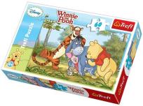 Okładka książki Puzzle 60 Kubuś Puchatek TREFL