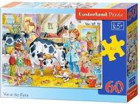 Opakowanie Puzzle 60 Vet at the Farm CASTOR