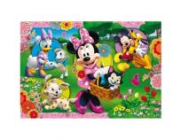 Okładka książki Puzzle Clementoni Super Color Maxi. 104 elementy. Minnie