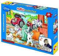 Opakowanie Puzzle dwustronne Disney  101 Dalmatyńczyków 60