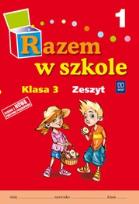 Okładka książki Razem w szkole SP 3 cz. 1 zeszyt WSIP