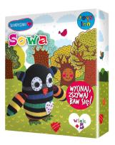 Okładka książki Skarpetkowe zwierzaki Sowa