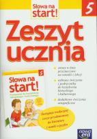Opakowanie Słowa na start 5 Zeszyt ucznia