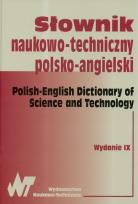 Okładka książki Słownik naukowo-techniczny polsko - angielski  WNT