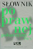 Okładka książki Słownik poprawnej polszczyzny PWN z płytą CD