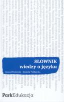 Okładka książki Słownik wiedzy o języku