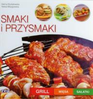 Okładka książki Smaki i przysmaki grill mięsa sałatki