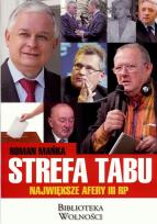 Okładka książki Strefa tabu. Największe afery III RP