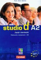 Okładka książki Studio d A2 Język niemiecki Podręcznik z ćwiczeniami + CD