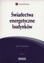 Okładka książki Świadectwa energetyczne budynków