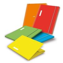 Opakowanie Teczka kartonowa z gumką B4 Pigna Lux mix kolorów